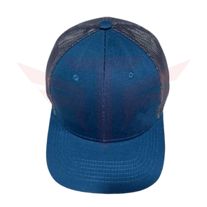 Gorra Trucker Unisex de Malla, 6 Paneles, Ajustable, Casual, Azul, Transpirable, Impermeable, para Primavera/Verano, para Adultos - Product Image 1
