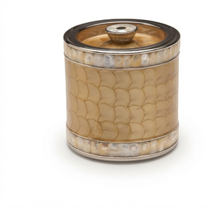Seau à glace en nacre et métal, double paroi isolée, en acier inoxydable, avec couvercle et poignée, pour vin, en promotion - Product Image 4
