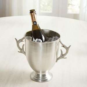 Seau à glace de style français en aluminium de qualité alimentaire, refroidisseur à vin argenté, accessoires de bar, refroidisseur à champagne et bière, articles cadeaux - Product Image 2