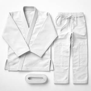 Venta al por mayor de kimonos de Jiu Jitsu brasileño personalizados - 100% poliéster de secado rápido que absorbe la humedad, opciones OEM disponibles, directo de fábrica - Product Image 5