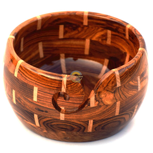 Cuenco de Hilo de Madera Estilo Antiguo, de Teca Pulida Jali, con Decoración Tallada Ovalada, Soporte para Regalos, Hogar, Cocina, Animal, de AYAANS - Product Image 6