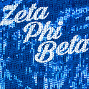 Zeta Phi Beta <b>Sequin</b> Tank <b>Top</b> Royal Blue Greek Letter Sleeveless Shirt Sorority Apparel Stylish Sparkle Summer <b>Top</b> - Product Image 4