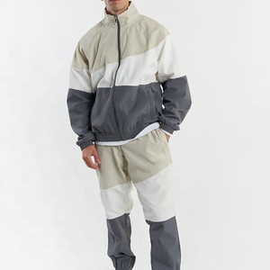 New Custom Windbreaker Set High Quality <b>Wind</b> <b>Breaker</b> Set Two Piece Zipper Track Suit Lightweight Windbreaker Tracksuit Set - Product Image 1