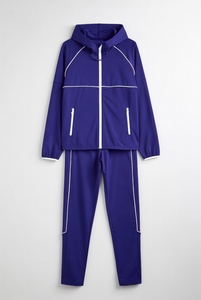 Ensemble de survêtement de sport de haute qualité, luxueux, coupe décontractée, avec capuche - Product Image 1