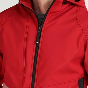 Chaqueta Soft Shell con Logotipo Personalizado, Cortavientos, Impermeable, Acolchada, Transpirable, de Secado Rápido, para Invierno, con Capucha, Gruesa y Ecológica - Product Image 2
