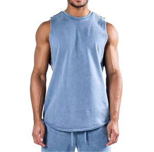 Ensembles d'été grande taille pour hommes de High Street, en provenance du Pakistan, ensemble décontracté 2 pièces avec débardeur sans manches et short - Product Image 5