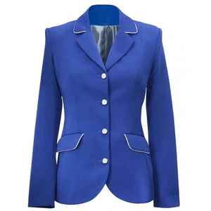 Chaqueta Acolchada Personalizada con Logotipo para Equitación, Gris, de Algodón y Poliéster, Ligera, para Invierno, Salto Ecuestre, Ropa Exterior 2026 - Product Image 1