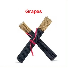 Bâtonnets d'encens de 19 pouces Raisins les plus vendus Bâtonnets d'encens naturels en vrac (noir) - Product Image 1