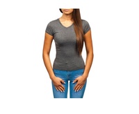 Vente en gros de t-shirts pour femmes de grande taille, de couleur verte, de qualité supérieure, à prix avantageux, avec broderie de plumes