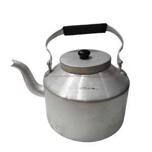 11-Liter Heavy Traditional Aluminum Eco-Friendly Rust-proof Tea <b>Water</b> <b>Kettle</b> Heat-Resistant Handle Wide Mouth Design Secure - Product Image 3