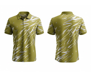 Breathable Sublimation Polo Shirt for Summer Sports Uniform Durable Stitching for Men Women Youth Quick-Dry Dry-Fit Active Polo - Product Image 4