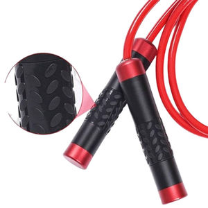 เชือกกระโดดความเร็วสูงคุณภาพดี |   อุปกรณ์ออกกำลังกายน้ำหนักเบาพร้อมวัสดุไนลอนและพีวีซีที่ปรับความยาวได้ สำหรับทุกเพศ - Product Image 4