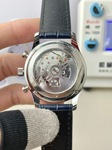 Reloj de pulsera para hombre, moderno, elegante, de lujo, con esfera blanca, informal, para ir al trabajo, cronógrafo, automático, mecánico - Product Image 5