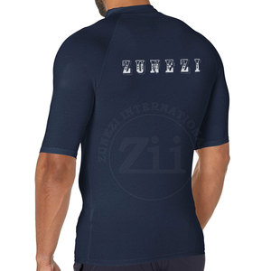 Service OEM, chemises de compression légères à manches courtes pour hommes, respirantes, grandes tailles, coupe ajustée - Product Image 2