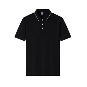 Polos à manches courtes pour hommes de haute qualité 200 g/m², polos de golf personnalisés avec logo brodé pour hommes - Product Image 3