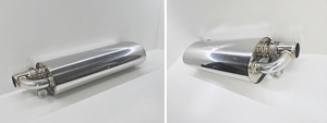ท่อไอเสียแบบวาล์วอเนกประสงค์รุ่นใหม่ G-type (วาล์วสุญญากาศ) ทรงยาว MAINTEC สแตนเลส 304 หนา 1.5 มม. ประสิทธิภาพสูง - Product Image 2