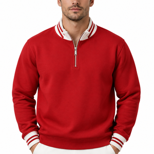 Sudadera de Algodón 100% para Hombre, Cuello Redondo, Forro Polar, Ropa de Moda al por Mayor - Product Image 1