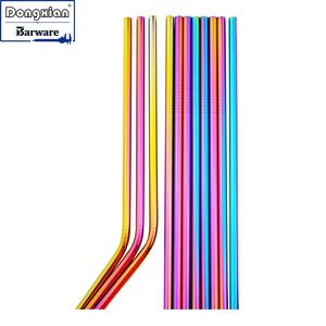 Pajitas Reutilizables de Acero Inoxidable Bold Blossom Bendy Loop, Ecológicas, Biodegradables, de Grado Alimenticio, 6mm X 215mm - Product Image 5