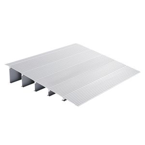 Regolabile 5 \ "aumento 800 Lbs capacità di carico in alluminio porta soglia rampa per sedie a rotelle sedie a motore-porta rampa modulare - Product Image 1
