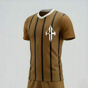 Nuevo Uniforme de Fútbol Transpirable de Manga Corta con Logotipo Personalizado, Servicio OEM de Verano para Hombre, Calidad Premium Personalizada por RIVIAN ATLANTIC - Product Image 5