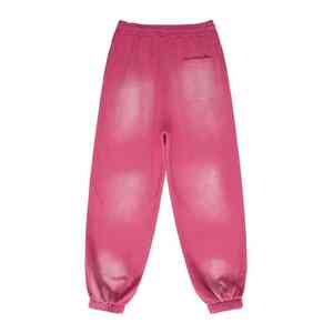 Pantalones Anchos de Forro Polar para Mujer 2026, Transpirables, de Cintura Media, con Efecto Desgastado, 100% Algodón con Recubrimiento de PU, para Invierno - Product Image 1