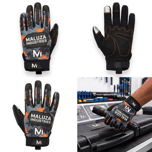 Premium Quality Impact Resistant Mechanic Safety <b>Gloves</b> Anti Slip Padded Microfiber Palm Polyester <b>Moisture</b>-Wicking Latex-Free - Product Image 6