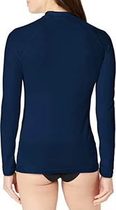 Traje de Baño de Manga Larga con Protección Solar para Mujer, Personalizado, de Secado Rápido, Camiseta de Natación con Protección UPF 50+ - Product Image 4