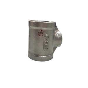 Conexión en T de Reducción de Acero Inoxidable 201/304 Fundido, Marca Chico, Accesorio de Plomería, Superficie Lisa, Aplicaciones Industriales, OEM/ODM Personalizado - Product Image 1