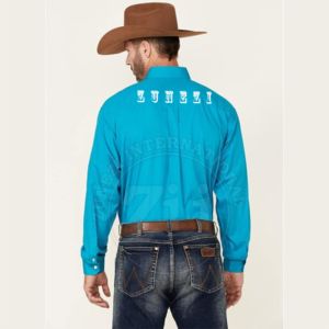 เสื้อเชิ้ตทำงานกันไฟ ผ้าฝ้าย 100% ทนไฟ ลายสก็อต สำหรับงานเชื่อม  ผลิตโดยโรงงานผู้ผลิตกระเป๋าเสื้อแบบมีซิป  รองรับมาตรฐาน FR - Product Image 3