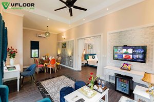 VFLOOR HOT SELLING SPC Flooring Multi Color Wood Design Click Lock System - Product Image 3