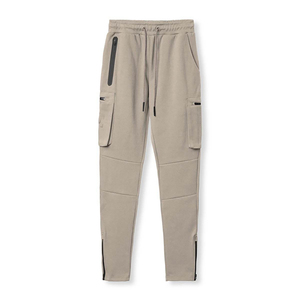 <b>Men</b> Trend Fit Jogger <b>Trousers</b> Breathable Material Tapered Leg <b>Elastic</b> Waist for Gym and Street Wear - Product Image 1