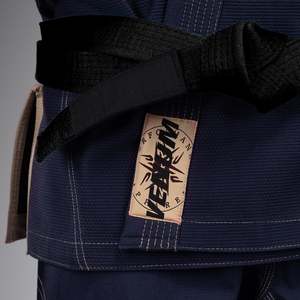 Kimono de BJJ brodé sur mesure fabriqué au Pakistan, tissu 460g, bleu et options multi-positions, unisexe adulte, arts martiaux 2026 - Product Image 6