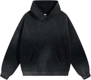 Ensemble de survêtement pour homme en coton mélangé, respirant, avec sweat à capuche et pantalon de jogging, confortable, décontracté, pour tous les jours, vêtements d'entraînement. - Product Image 2