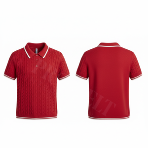 Nouveau Polo Tricoté Tendance 2026 pour Hommes – Qualité Supérieure Coton Polyester Manches Courtes Séchage Rapide - Product Image 5