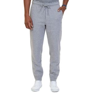 Pantalon en lin pour homme, couleur unie, décontracté, long, taille élastique, cordon de serrage, bouton, coupe droite, grandes tailles S-5XL, été, vente en gros - Product Image 1