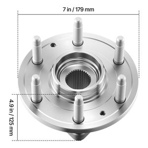 2 Pezzi Gruppo Mozzo Ruota Posteriore per Chevrolet & GMC Tahoe, Sierra e Escalade EXT 2007-2014 - Product Image 5