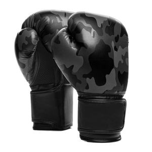 Gants d'entraînement de boxe professionnels en cuir de qualité supérieure, imperméables, coupe-vent, antidérapants, avec mousse absorbant les chocs et fermeture auto-agrippante - Product Image 2