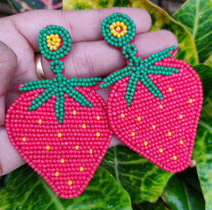 Pendientes bordados a mano con cuentas, joyería festiva para mujer al mejor precio, pendientes de cuentas de MD HANDICRAFTS - Product Image 5