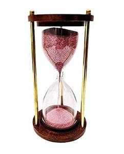 Metal <b>Sand</b> <b>Timer</b> with Black Stand for Home Decor Desk Office Decorations Modern Decoration Crafts <b>Sand</b> <b>Timer</b> - Product Image 3