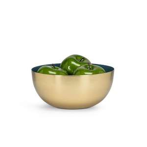 Bol élégant en acier inoxydable, couleur or ivoire, pour salade, soupe, fruits, fait main. - Product Image 1