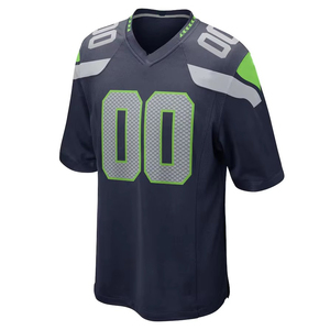 Nouveaux maillots de football américain de style sportif, vente directe d'usine, prix bas, maillot de football américain à manches courtes personnalisé - Product Image 2