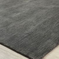 Tapis moderne en laine tissé à la main, à carreaux, antidérapant, gris, pour la maison et l'hôtel, salon, chambre à coucher