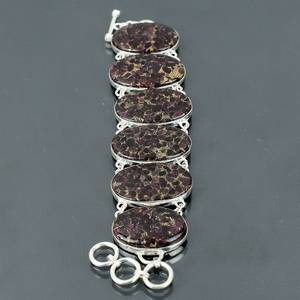 Handmade Copper Turquoise <b>Bracelet</b> 925 Sterling Silver <b>Adjustable</b> Boho Jewelry Unique Fashion Accessory - Product Image 4