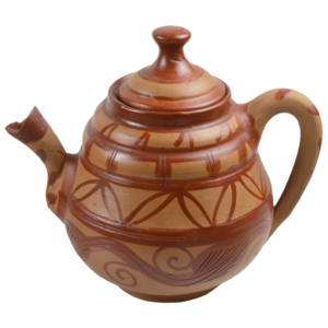 Verre à eau et à lait de fabrication indienne, motif ancien peint, pour boire du sable - Product Image 2