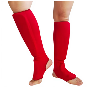 PROFIT SPORTS Chauffe-jambes en Spandex Rouge Légers et Chauds pour Toutes Saisons, Protège-tibias en Tissu Coton pour Usage Quotidien Adulte - Product Image 1