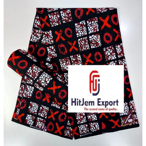 Tissu en coton imprimé africain Ankara Kitenge pour la production de vêtements personnalisés, service d'usine OEM ODM sur mesure en gros - Product Image 4