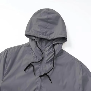 Chaqueta Cortavientos para Hombre de Primera Calidad, Chaqueta Impermeable, Nueva Llegada, Ajustable, Venta al por Mayor, Chaqueta Cortavientos con Capucha para Hombre - Product Image 3