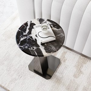 LINEA MODEN PEDESTAL <b>TABLE</b> WITH MARBLE <b>TABLE</b> EVENT COCKTAIL <b>TABLE</b> HOTEL BAR FURNITURE <b>TABLE</b> ROUND BAR <b>TABLE</b> SLEEK DESIGN - Product Image 1