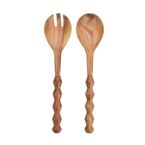 Rustic Style Olive Wood Kitchen Spoon with Strong Build and Elegant Natural Grain Pattern - Product Image 1