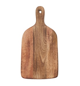 Planche à découper élégante en bois avec surface lisse, idéale pour la découpe quotidienne des légumes et la préparation des aliments - Product Image 5